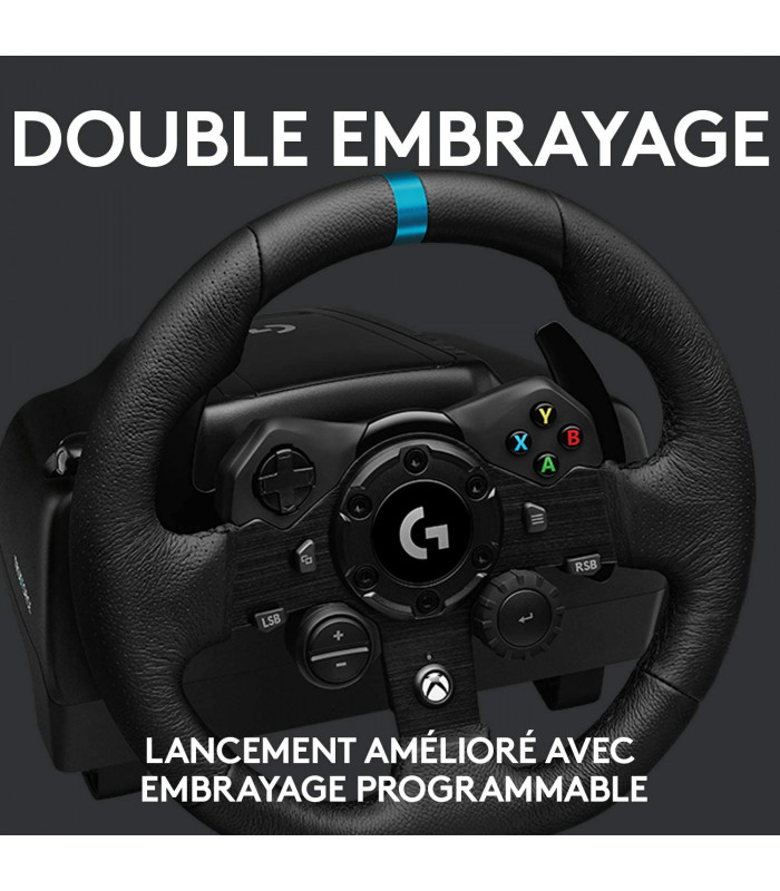 Logitech G923 Volant de Course Pour Xbox Series X
