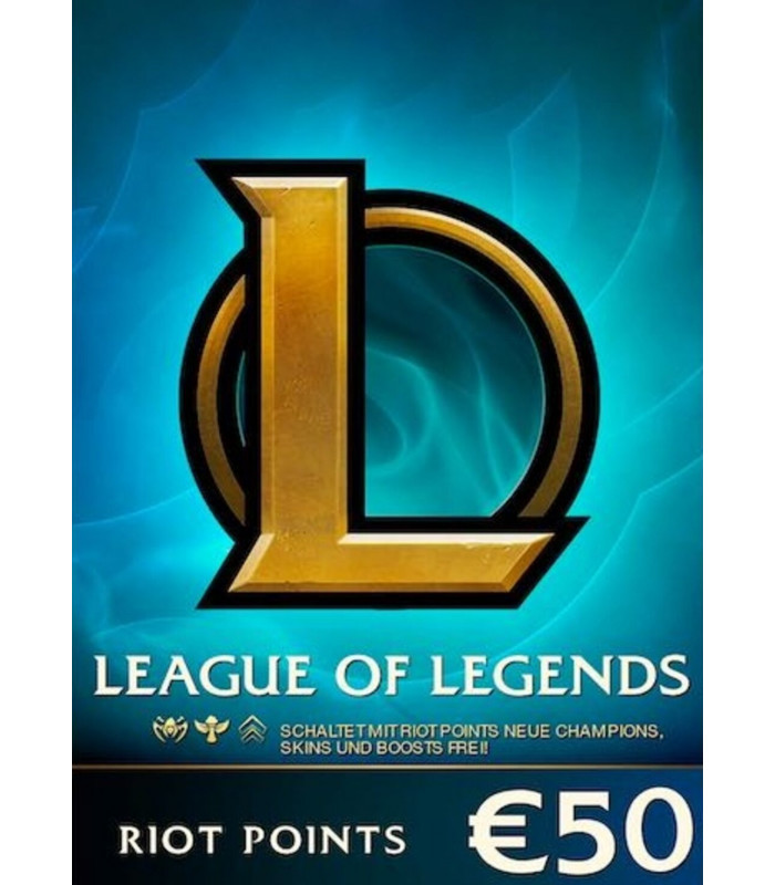 Carte League Of Legends 50€