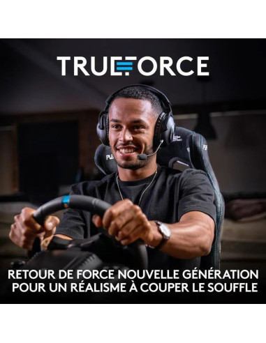 Volant Logitech G923 TRUEFORCE PS5 / PS4 / PC – Prix Maroc