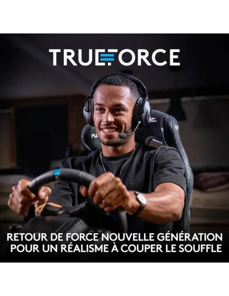 Volant Logitech G923 TRUEFORCE PS5 / PS4 / PC – Prix Maroc