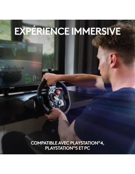 Volant Logitech G29| PS4 PS5 PC | Simulation Racing au Maroc