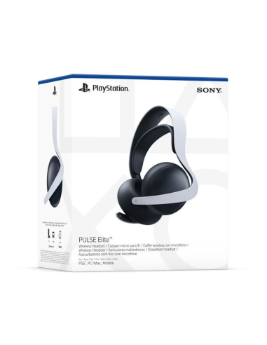 Casque sans fil Pulse Elite Blanc – Audio 3D PS5 | Sony Maroc