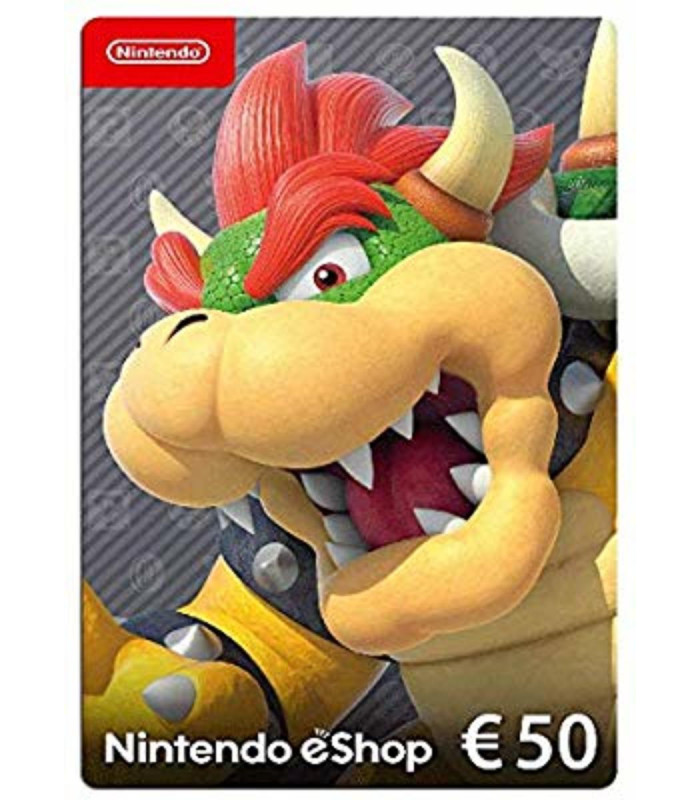 Carte Nintendo eShop 50€