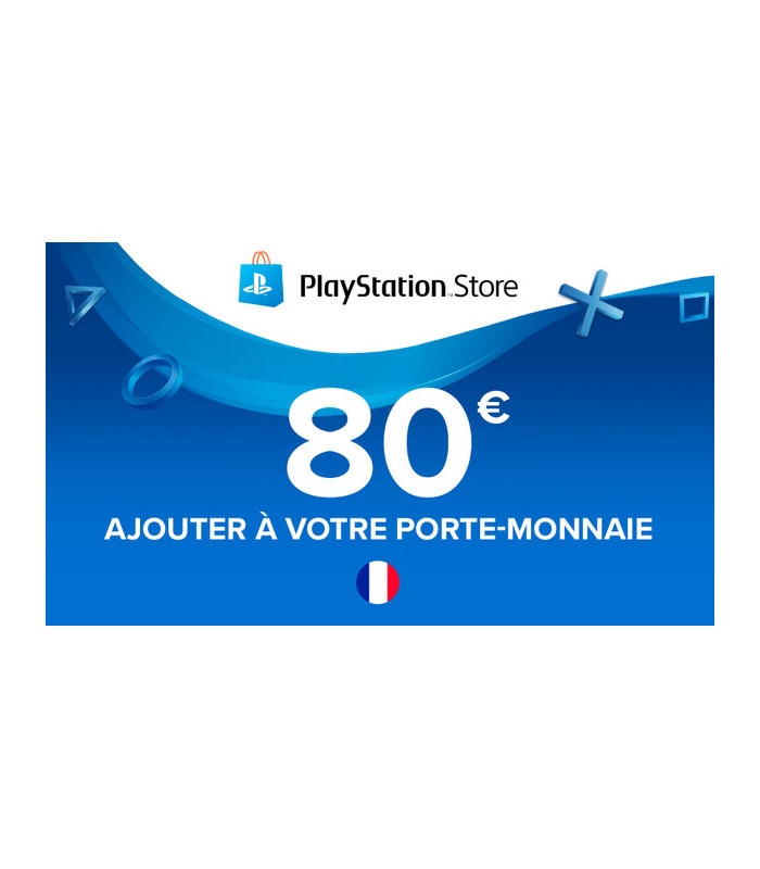 Carte PSN 80 EUR (France)