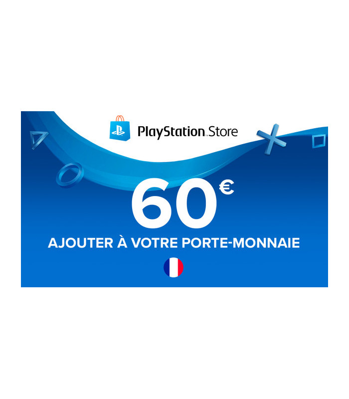 Carte PSN 60 EUR (France)