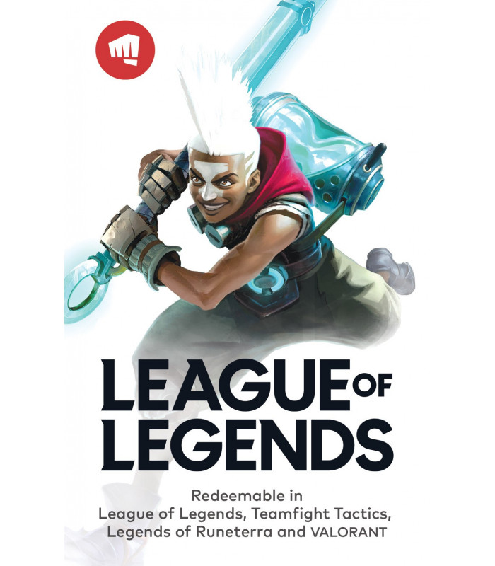 Carte cadeau Riot Games League Of...