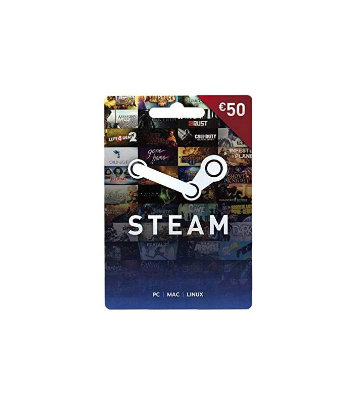 Carte Steam 50€
