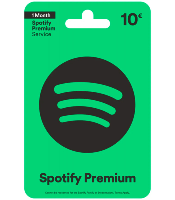 Carte Cadeau Spotify Premium 10€ - 1...