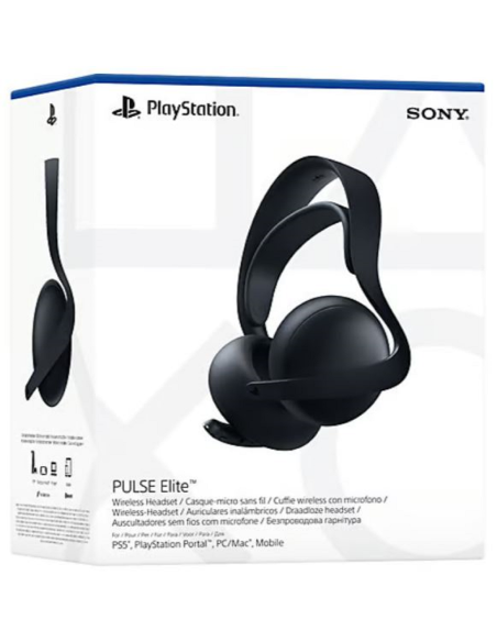 Casque Sans Fil Sony Pulse Elite Noir – PS5 | Prix Maroc