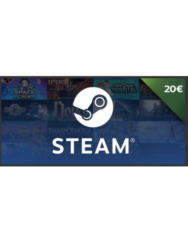 Carte Steam 20€ Maroc | Achat Carte Cadeau Steam
