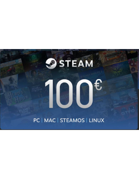 Carte Steam 100Euro Maroc – Achat en Ligne | Carte Cadeau Steam