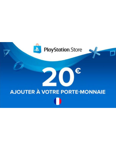 Carte PlayStation Network (PSN) 20€ FR - Gaming Store Maroc