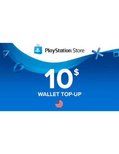 Carte PlayStation Store 10$ USA au Maroc – PSN US Officielle