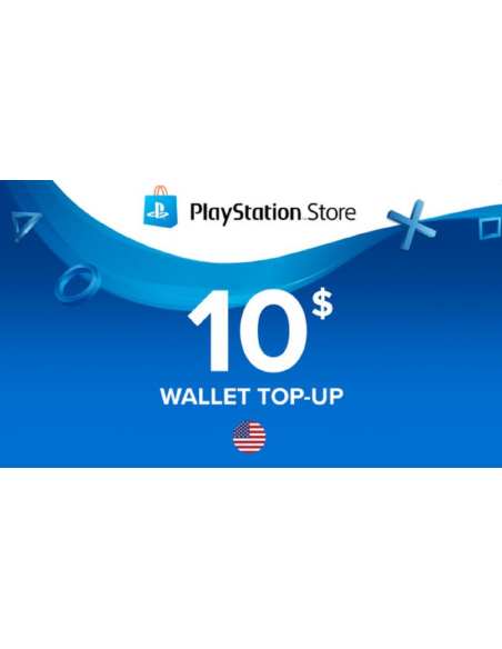 Carte PlayStation Store 10$ USA au Maroc – PSN US Officielle