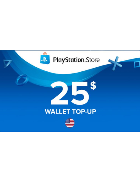 Carte PlayStation Store 25$ USA au Maroc – PSN US Officielle