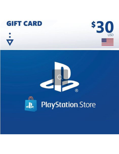 PSN 30$ USA – Carte PlayStation Store US Officielle (Fonctionne au Maroc)