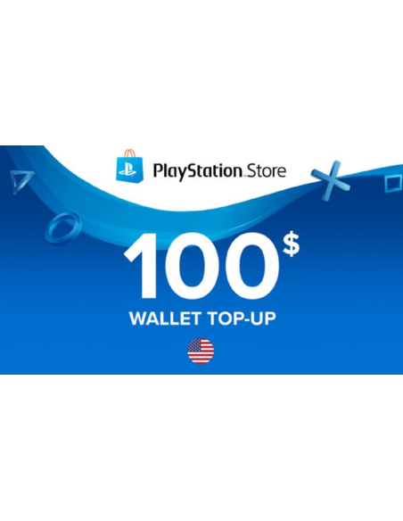 Carte PlayStation Store 100$ USA au Maroc – PSN US Officielle