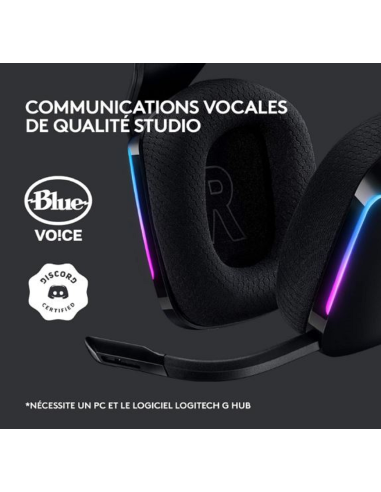 Achetez Casque Logitech G733 Sans Fil LIGHTSPEED - Gaming Store Maroc
