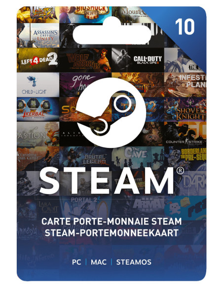 Carte Steam 10€ au Maroc – Achetez en Ligne