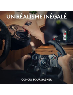 Achetez Volant Logitech G923 PS5 et PC avec Levier Vitesse - Gaming Store Maroc 2