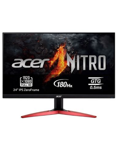 Acer Nitro KG241YM3 180Hz | Écran Gaming 24” Full HD – Maroc