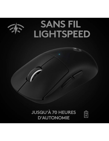 Acheter Souris Logitech G PRO X Superlight Noir - Gaming Store Maroc
