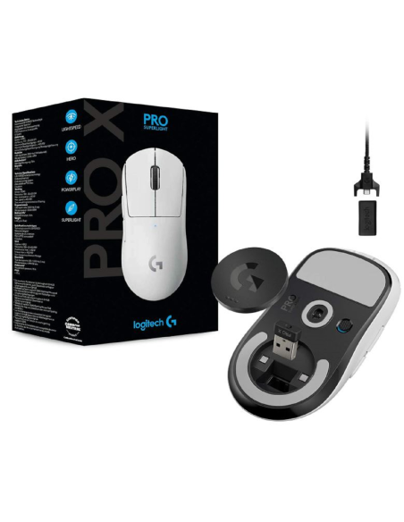 Achetez G PRO X Superlight Souris LOGITECH Blanche - Meilleurs Prix au Maroc