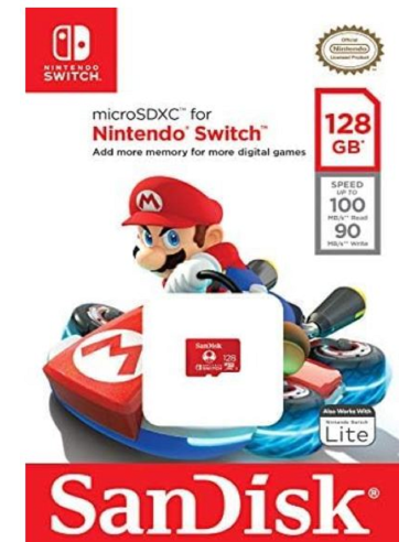 SanDisk microSD 128 Go Nintendo – Prix Maroc