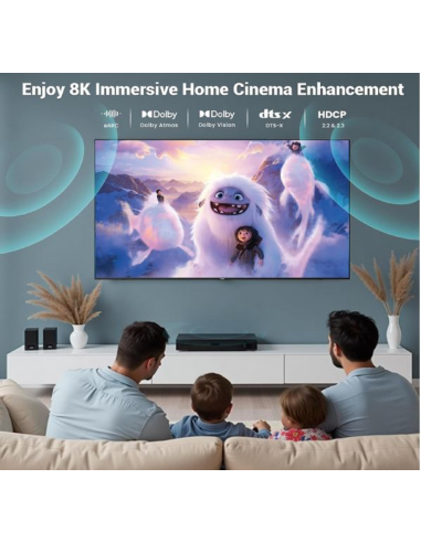 Câble HDMI 2.1 (5Metre), Certifié 48Gbps Ultra Haute Vitesse | Prix Maroc