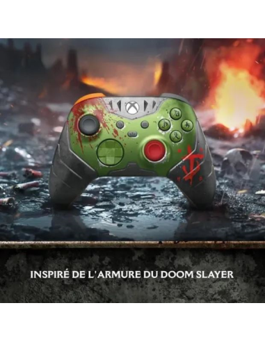 Manette sans fil XBOX DOOM : The Dark Ages Edition Limitée au Maroc