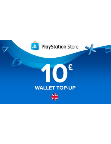 Carte cadeau PlayStation Store 10 GPB United Kingdom |Gaming Store Maroc
