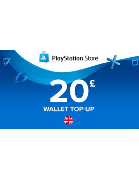 Carte cadeau PlayStation Store 20 GPB United Kingdom |Meilleurs Prix Maroc