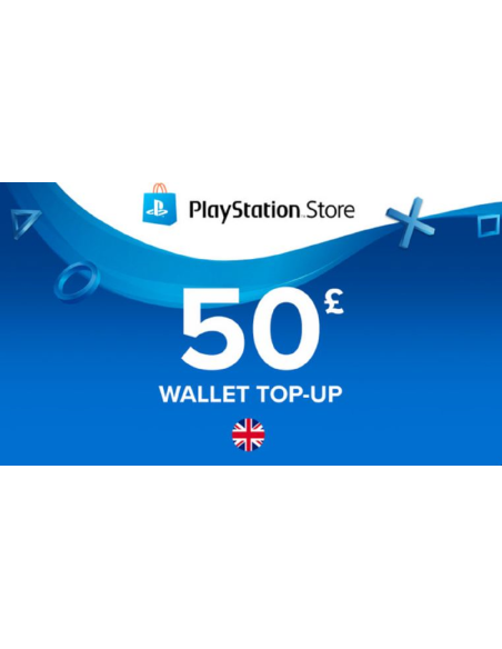 Carte cadeau PlayStation Store 50 GPB United Kingdom |Gaming Store Maroc