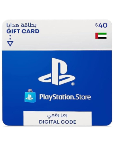 Cartes cadeaux PlayStation Store 40$ UAE Emirate - Prix Maroc