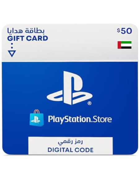 Cartes cadeaux PlayStation Store 50$ UAE Emirate - Prix Maroc