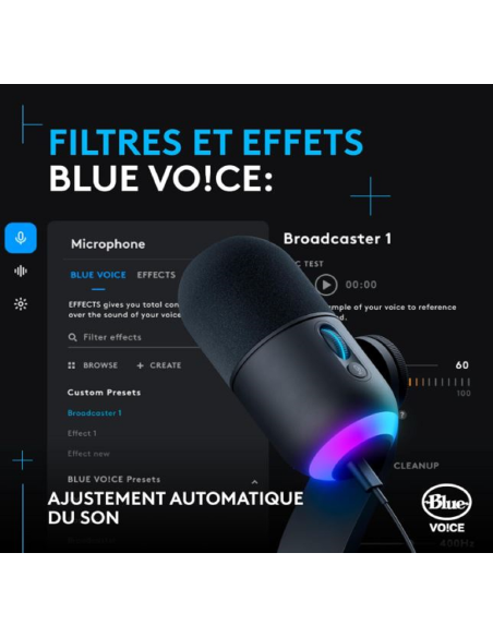 Acheter Microphone Gaming Logitech G Yeti GX - Gaming Store Maroc