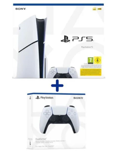 Ps5 Slim Standard + 2ème Manette |Meilleurs Prix Maroc