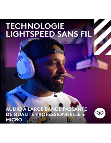 Casque Logitech Astro A50 (Gen 5) LIGHTSPEED Wireless+ Docking Station - Prix Maroc