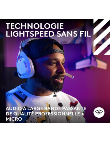 Casque Logitech Astro A50 (Gen 5) LIGHTSPEED Wireless+ Docking Station - Prix Maroc