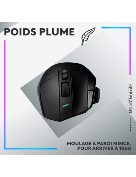 Achetez Souris LOGITECH G502 X PLUS sans fil  LIGHTSPEED a Prix intéressant au MAROC