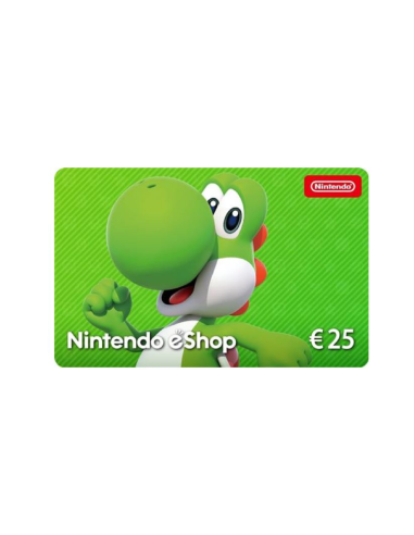 Carte Nintendo eShop 25euro - Code instantané & livraison rapide - Gaming Store Maroc